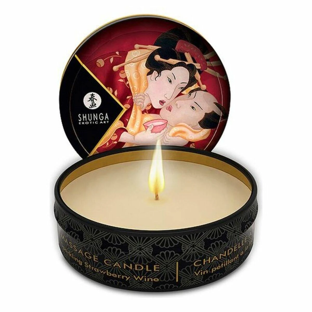 „Shunga“ mini žvakė „Romantika“, 30 ml