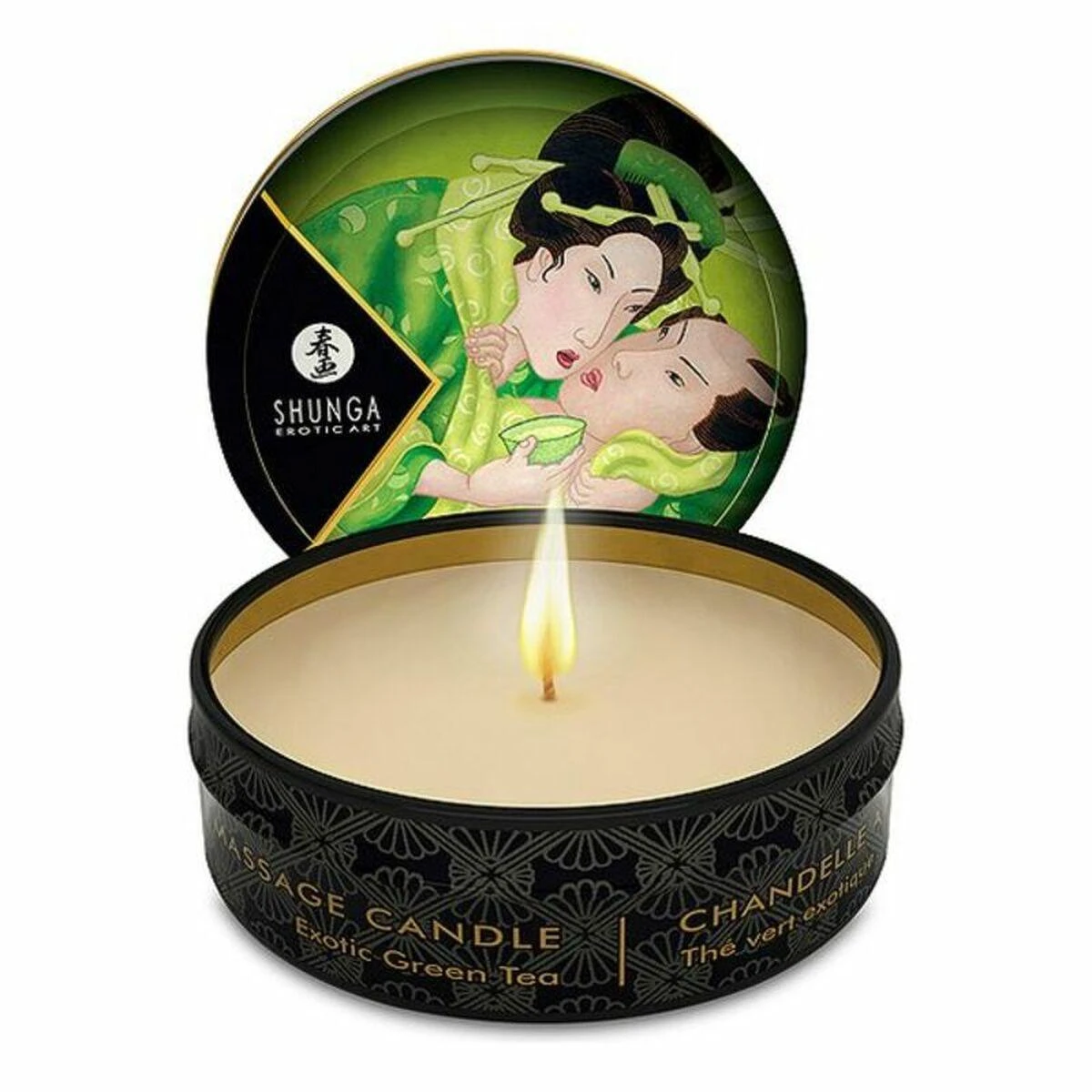 „Shunga“ mini žvakė „GreenTea“, 30 vnt.