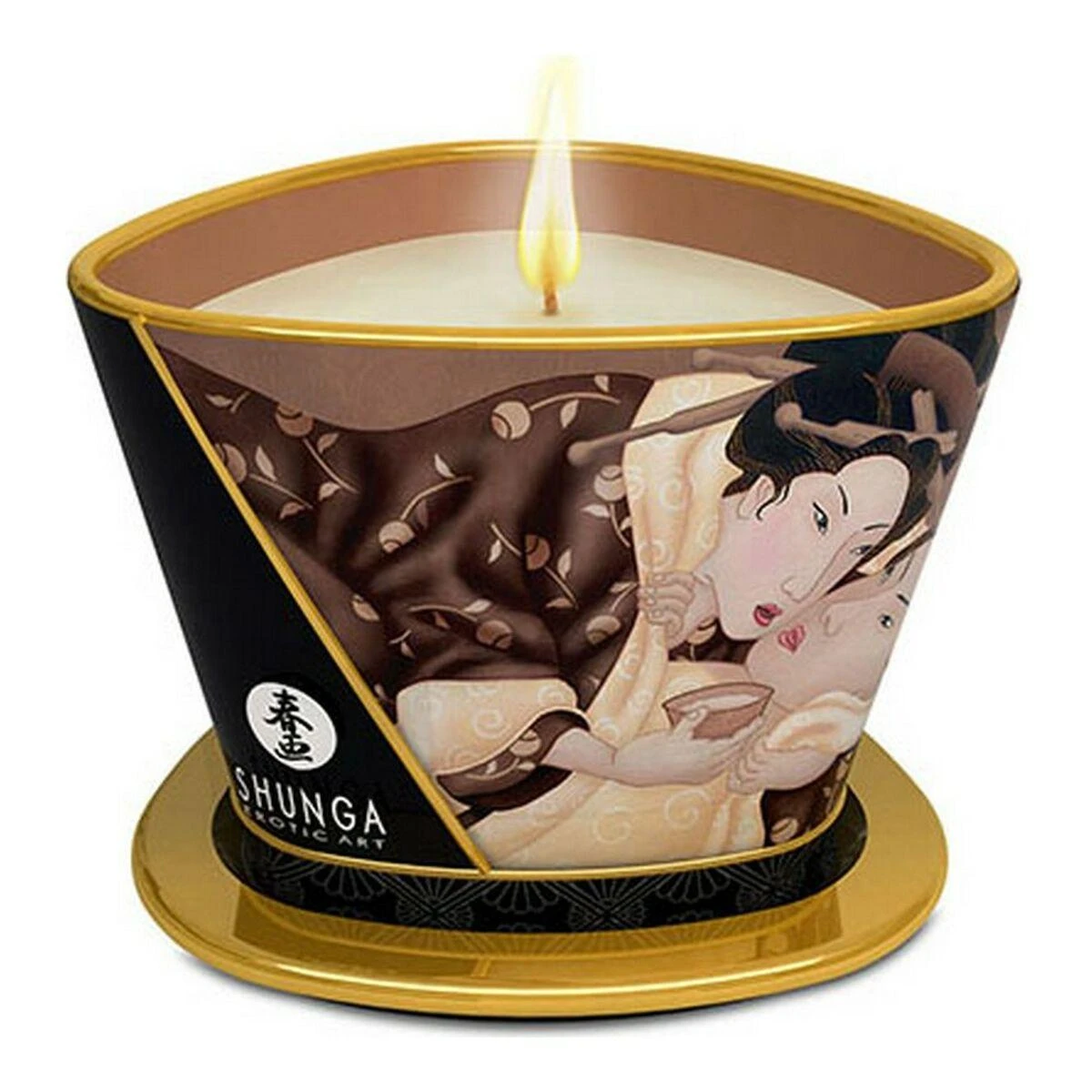 Shunga - masažinė žvakė šokolado skonio 170 ml