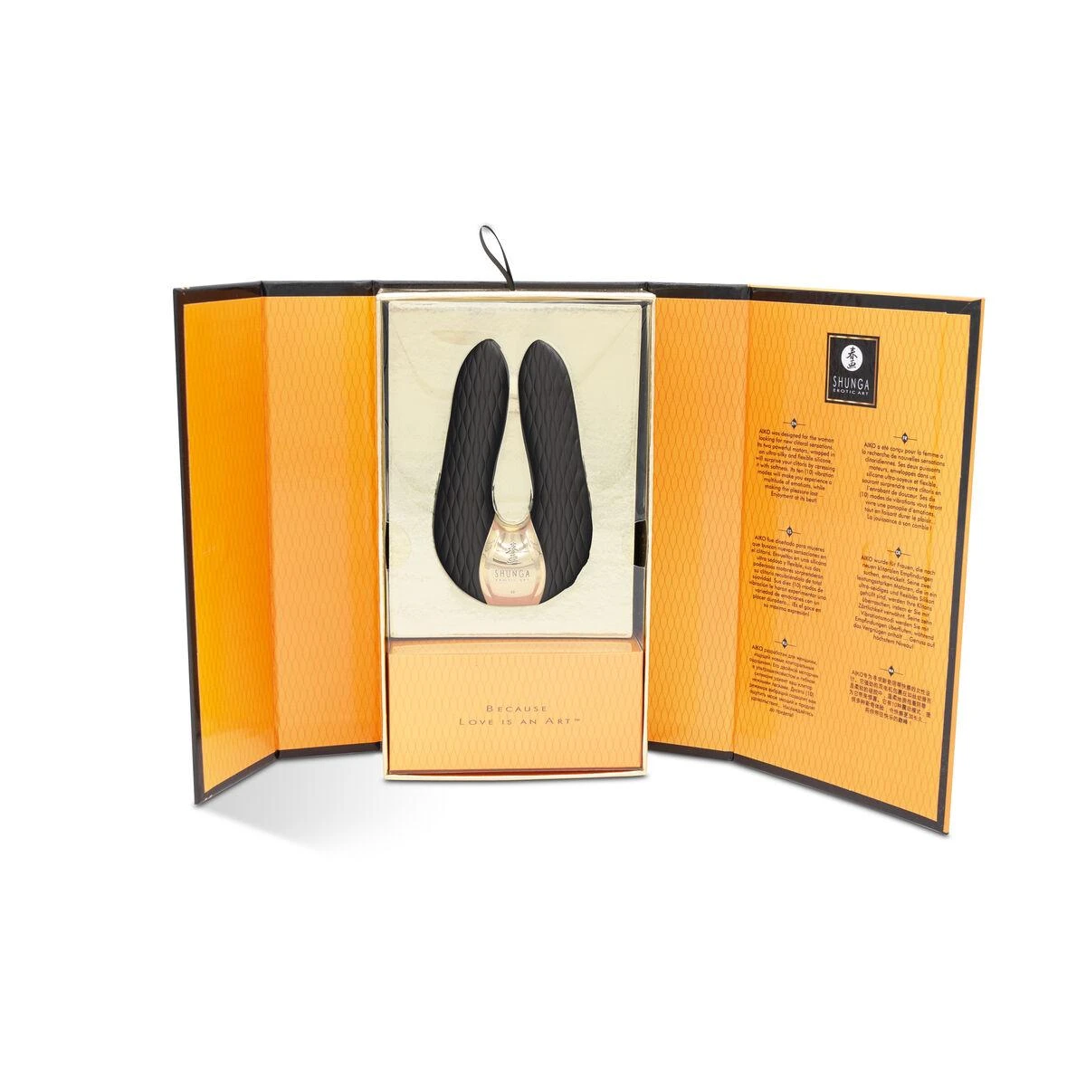 Shunga - Aiko Intimate Massager Juodas