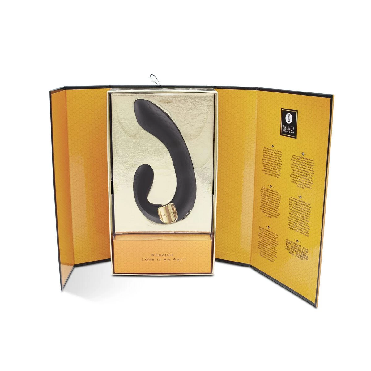 Shunga - Miyo Intimate Massager Juodas