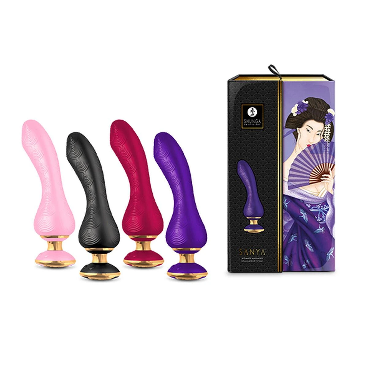 Shunga Shunga - Sanya Intimate Massager Raspberry