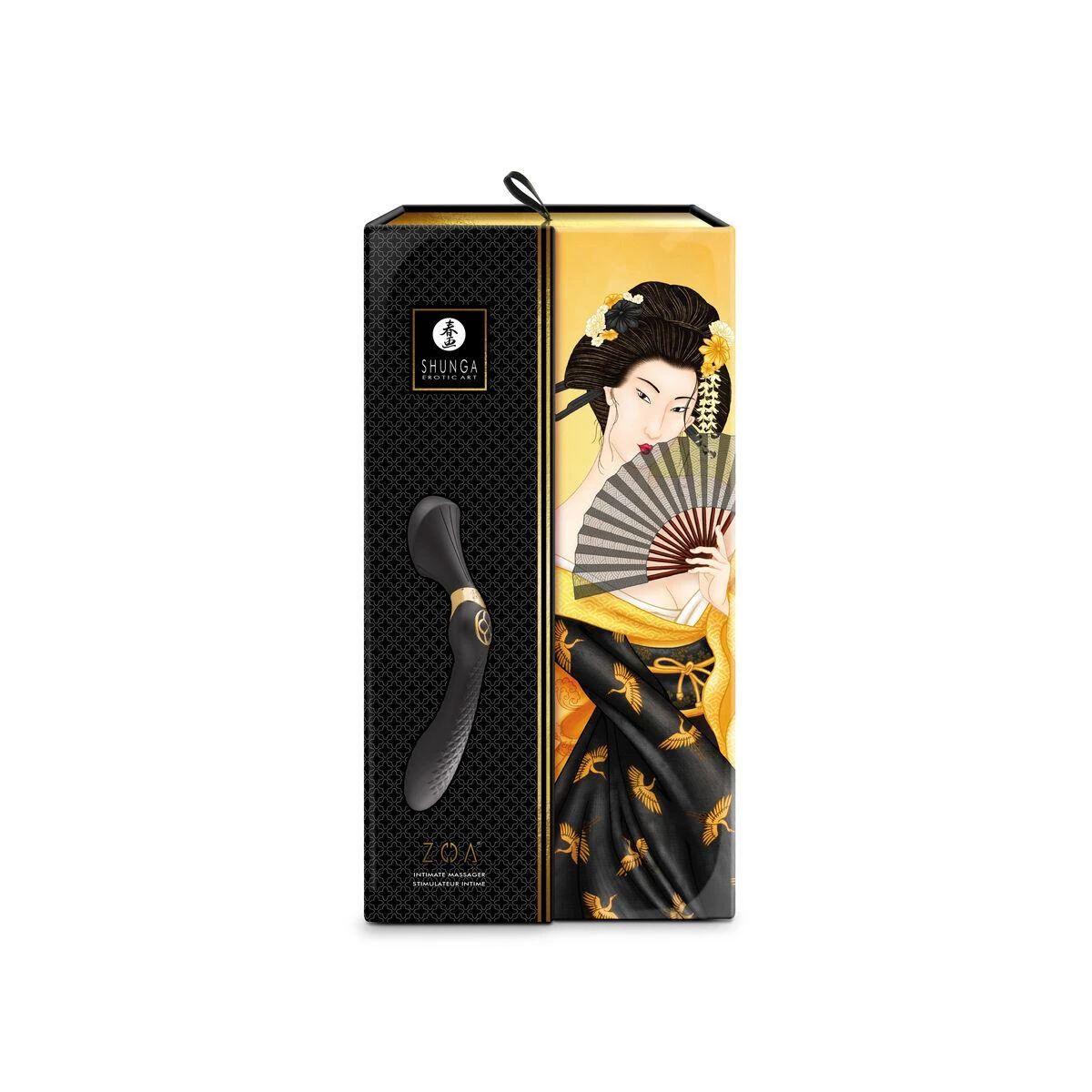 Shunga - Zoa Intimate Massager Juodas