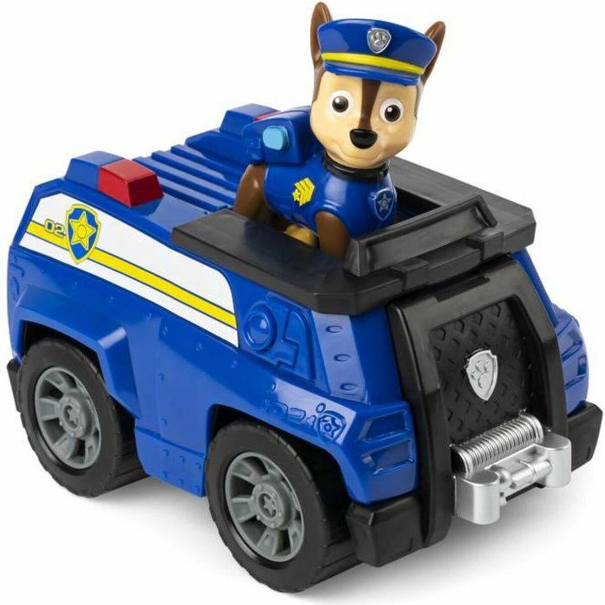 Spin Master PAW PATROL CHASE TRANSPORTO PRIEMONĖS POLICIJOS AUTOMOBILIS + FIGURE PAGRINDINIS AUTOMOBILIŲ AUTOMOBILIS