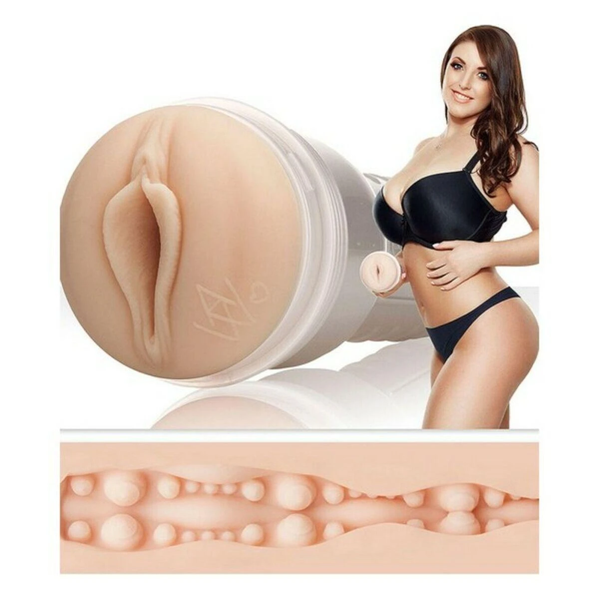 Fleshlight Angela Baltas Palepinkite save