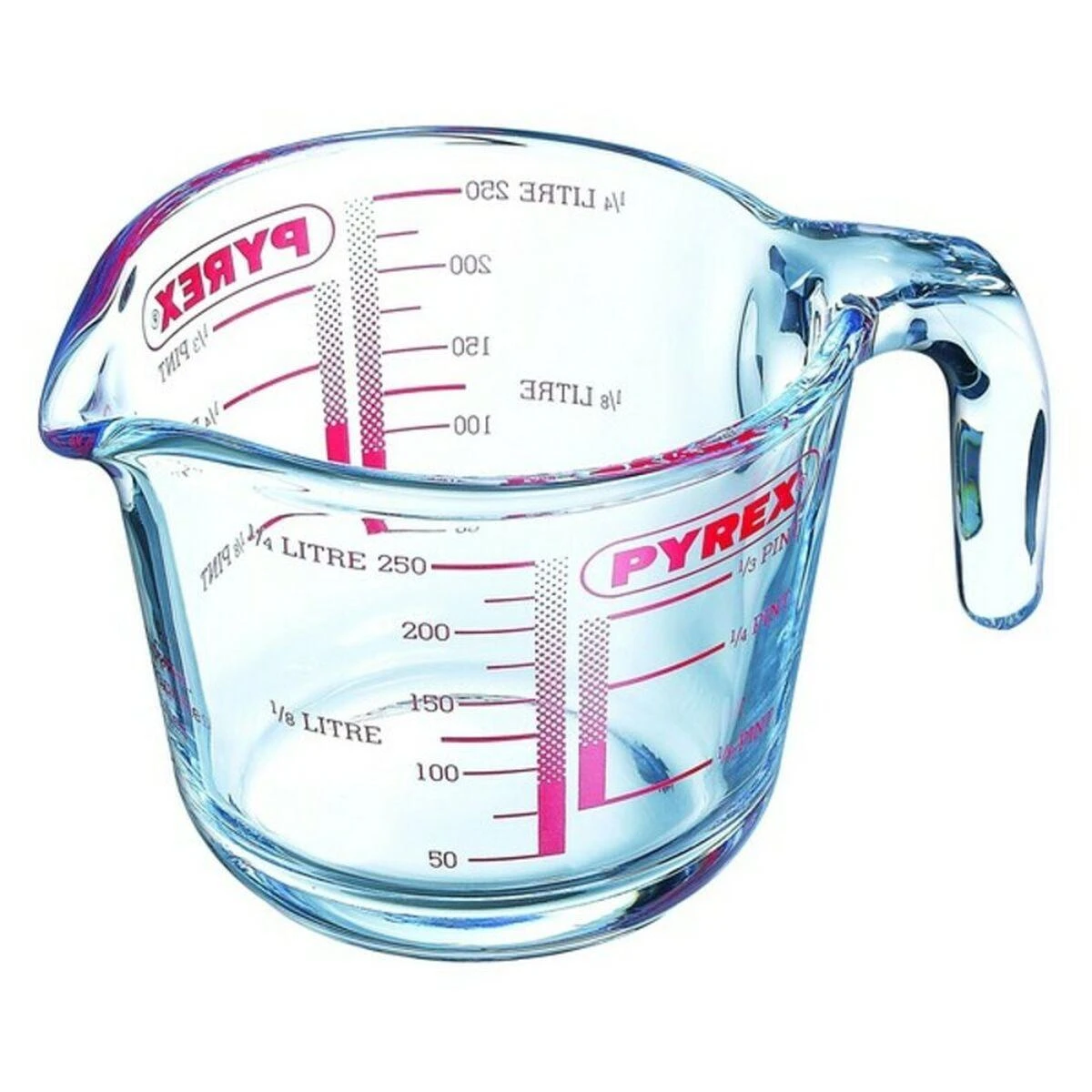 Ąsotis su matavimo puodeliu 0,25 l PYREX