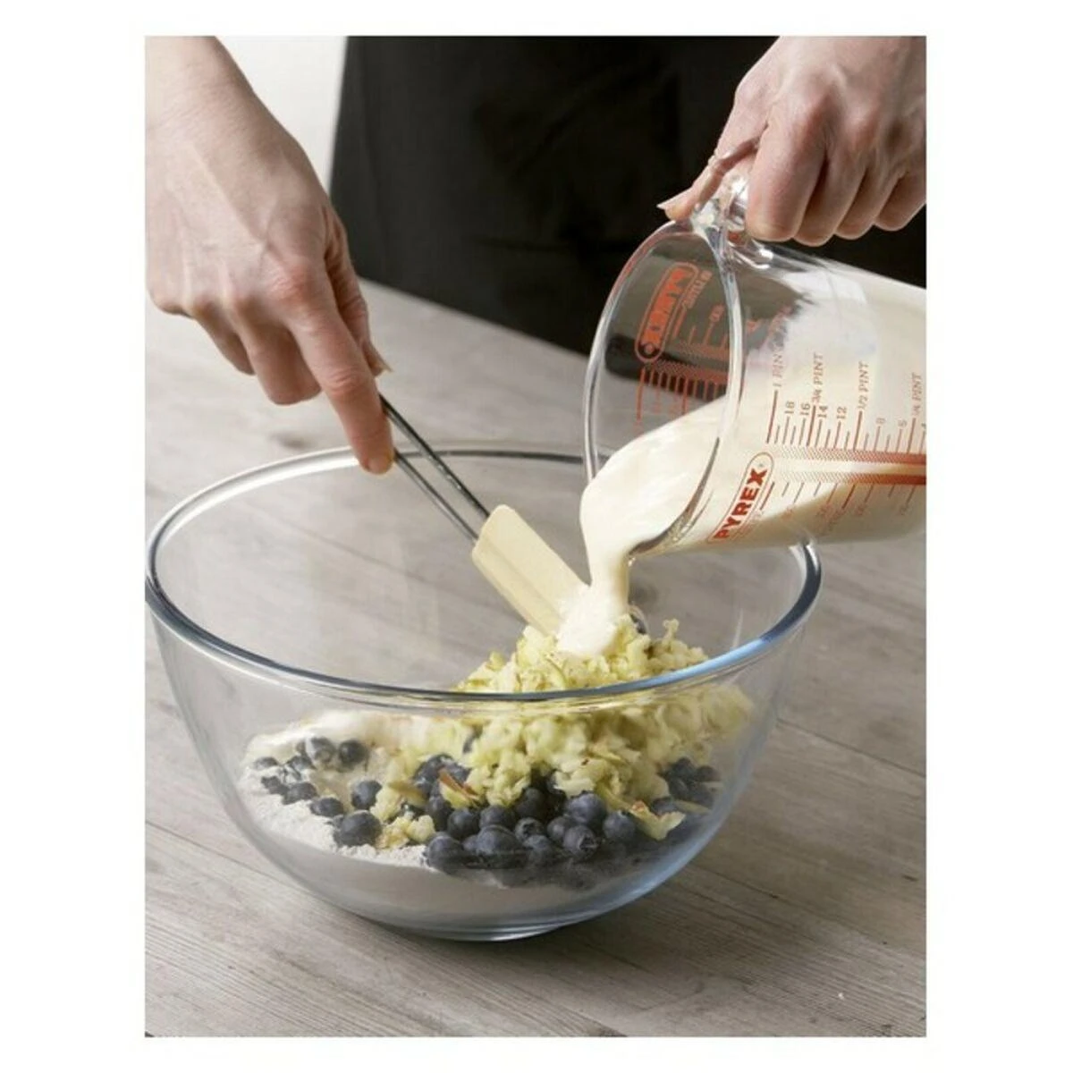 Ąsotis su matavimo puodeliu 0,25 l PYREX