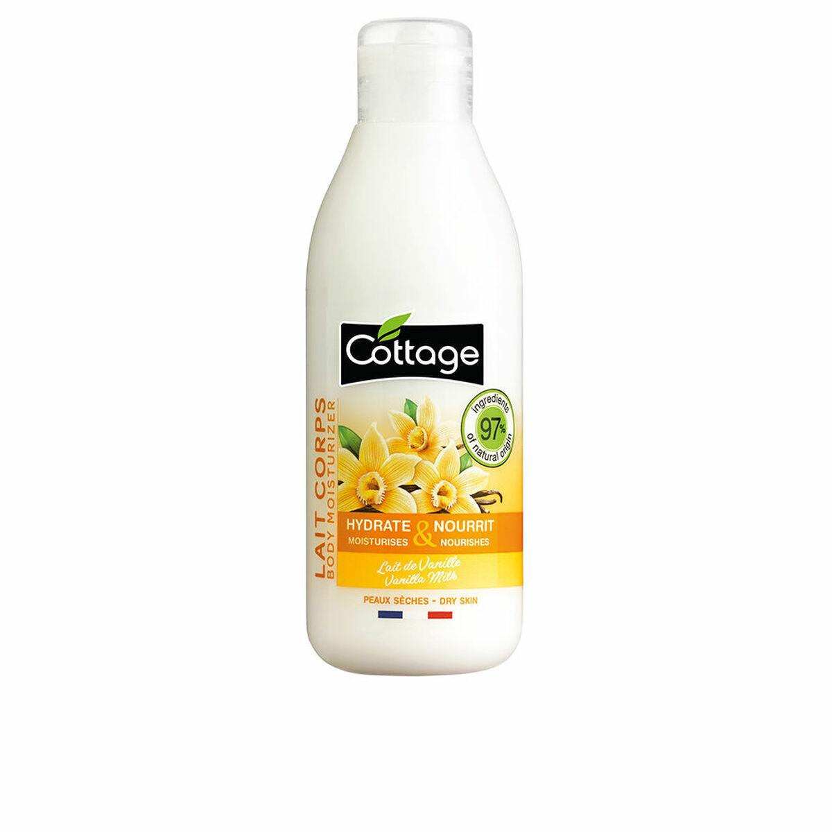 "Cottage" drėkinamasis ir maitinamasis kūno pienelis "Vanilla" 200ml