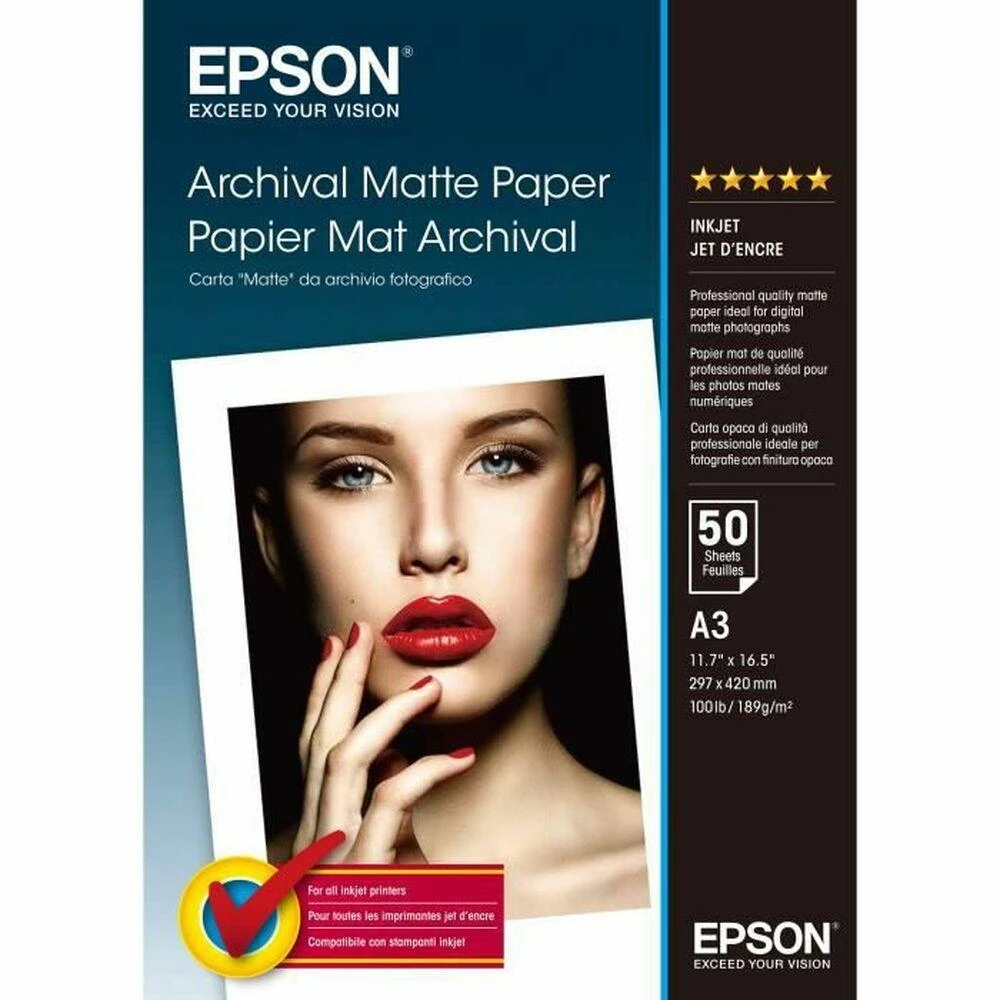 Epson Archival, DIN A3, 189g/m² fotopopierius