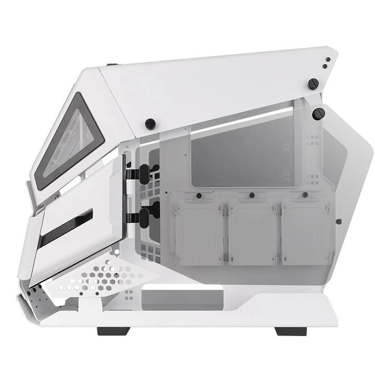 Thermaltake AH T200 grūdintas stiklas – sniegas