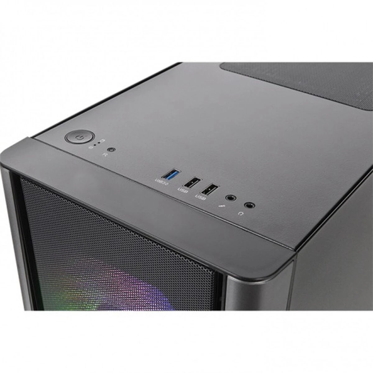 Thermaltake V150 ARGB Breeze grūdintas stiklas