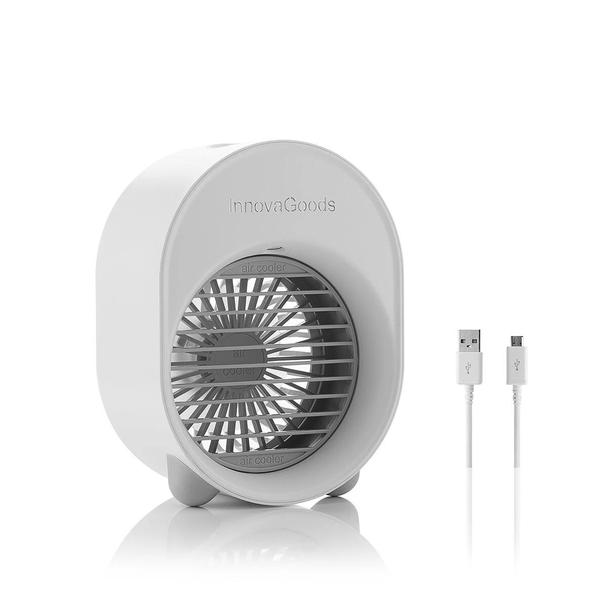 Ventiliatorius Mažas ultragarsinis oro aušintuvas-drėkintuvas su LED Koolizer InnovaGoods