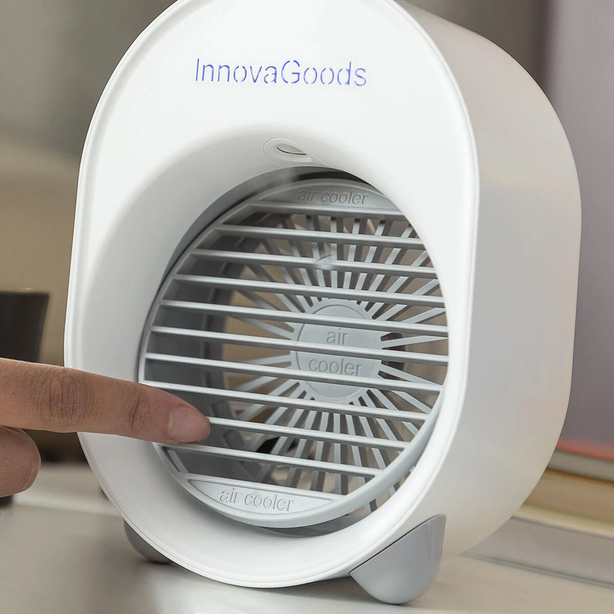 Ventiliatorius Mažas ultragarsinis oro aušintuvas-drėkintuvas su LED Koolizer InnovaGoods