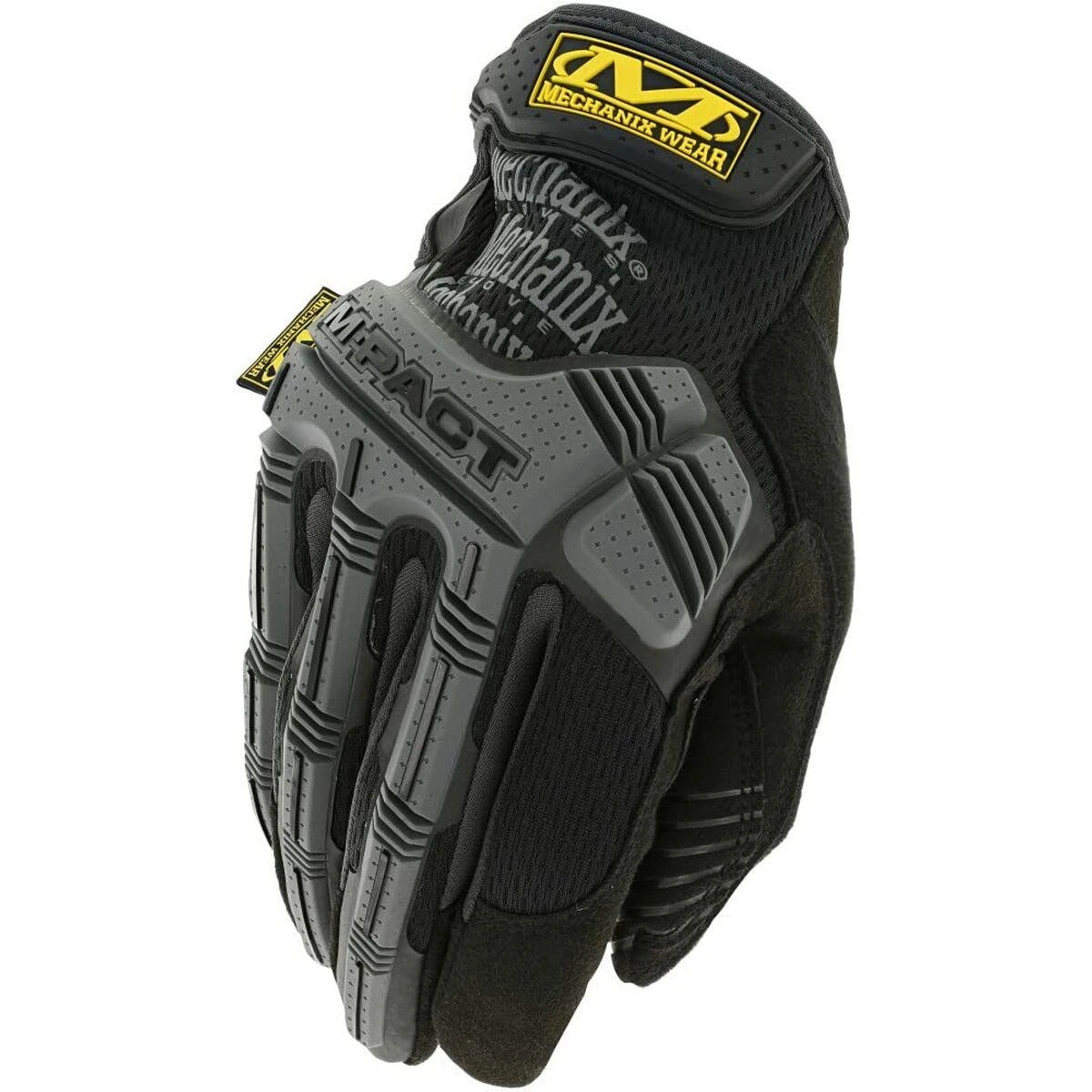 Mechanix Wear Pirštinės Mechanix M-Pact® 58 juodos XXL dydis. Velcro, TrekDry®, dirbtinė oda, delno, krumplių, Armortex®, pirštų apsauga, D30® apsauga nuo vibracijos