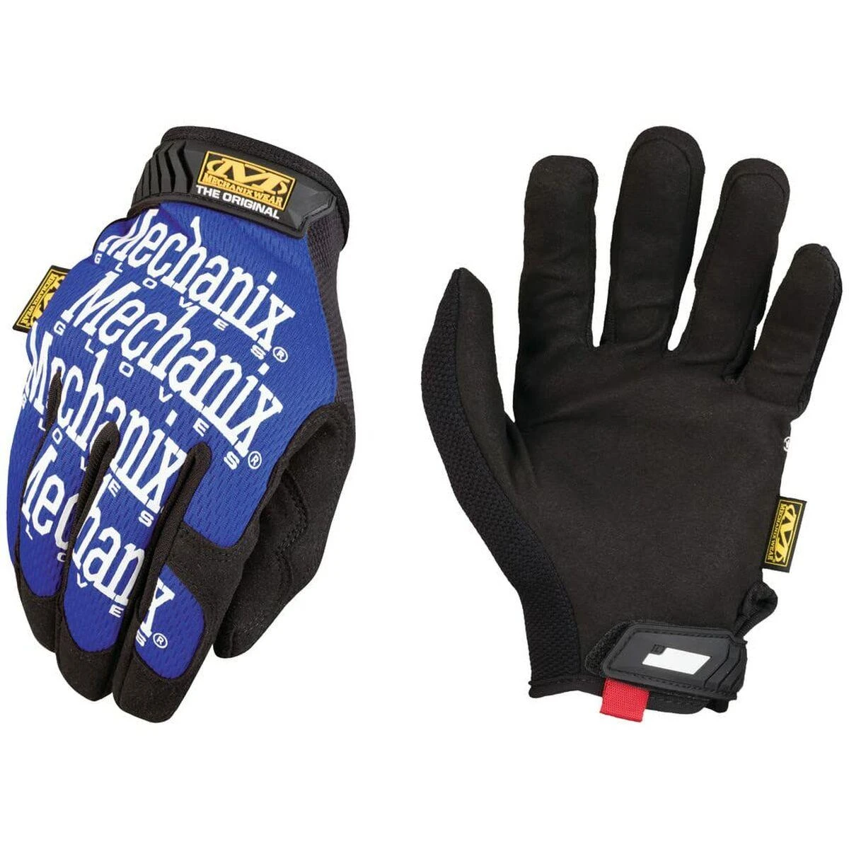 Mechanix Wear Pirštinės Mechanix The Original® mėlynos XL dydis. Velcro, dirbtinė oda, Treck Dry