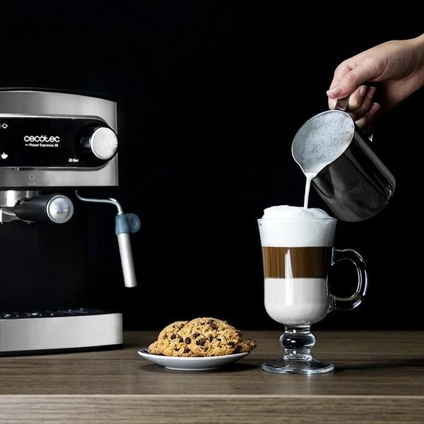Cecotec kavos aparatas Power Espresso 20, 850 W, 20 bar, modelis 01503