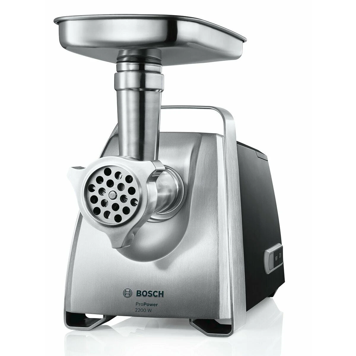 Bosch MFW68640 Mėsmalė, ProPower, 2200 W, Juoda, chromas