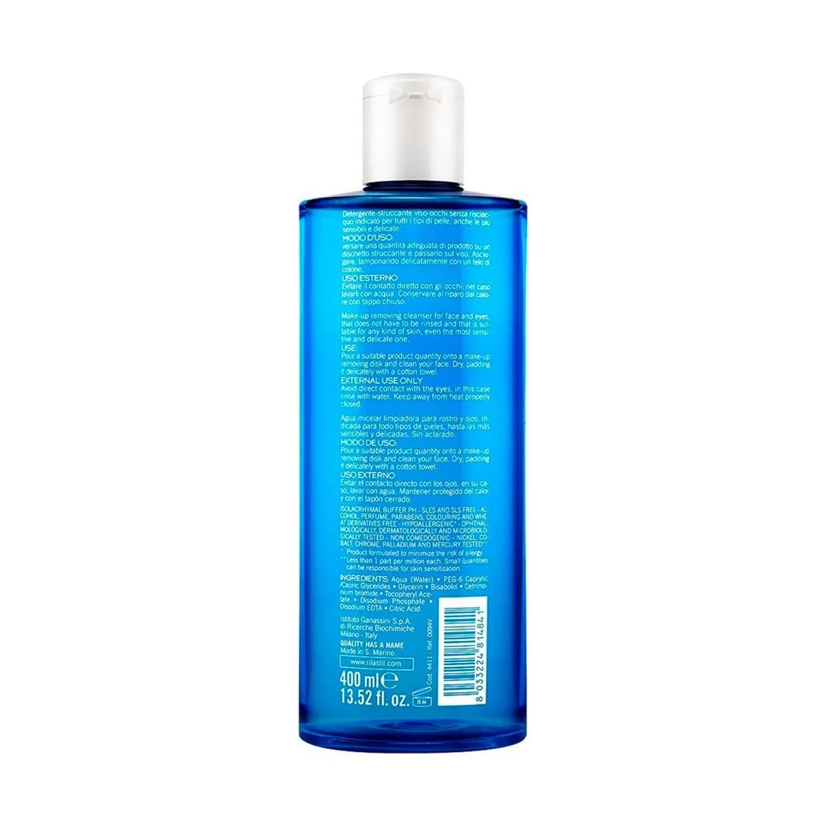 Rilastil Daily Care Soothing Micellar Solution micelinis vanduo, 400 ml