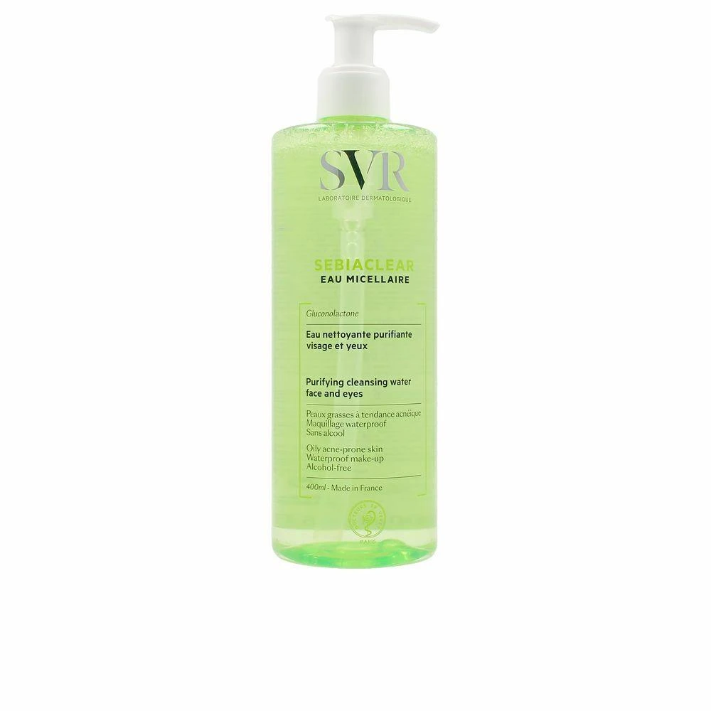Svr Sebiaclear Eau Micellaire matinio efekto micelinis vanduo riebiai ir probleminei odai 400ml