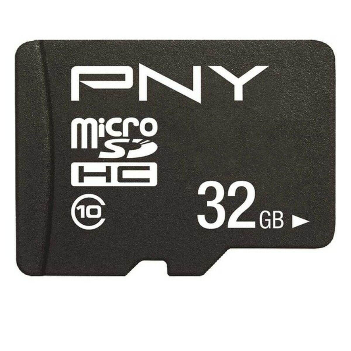 Atminties kortelė PNY Micro SD Card Performance Plus 128GB XC Class 10 SD adapteris