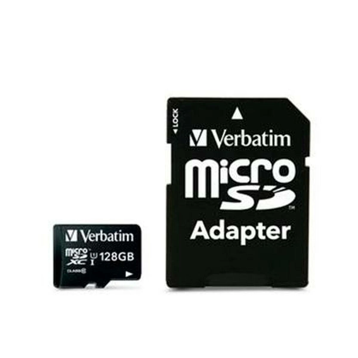 Atminties kortelė Verbatim Micro SDXC 128GB Class 10 su adapteriu