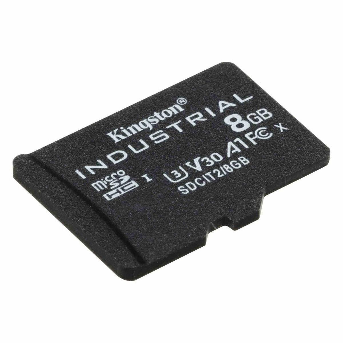 Atminties kortelė Kingston Technology Industrial 8 GB Micro SDHC UHS-I 10 klasė