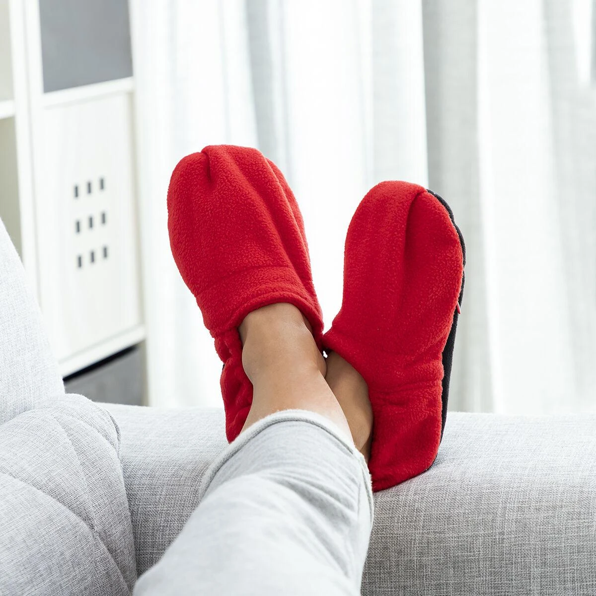 Mikrobangų krosnelėse šildomos šlepetės InnovaGoods