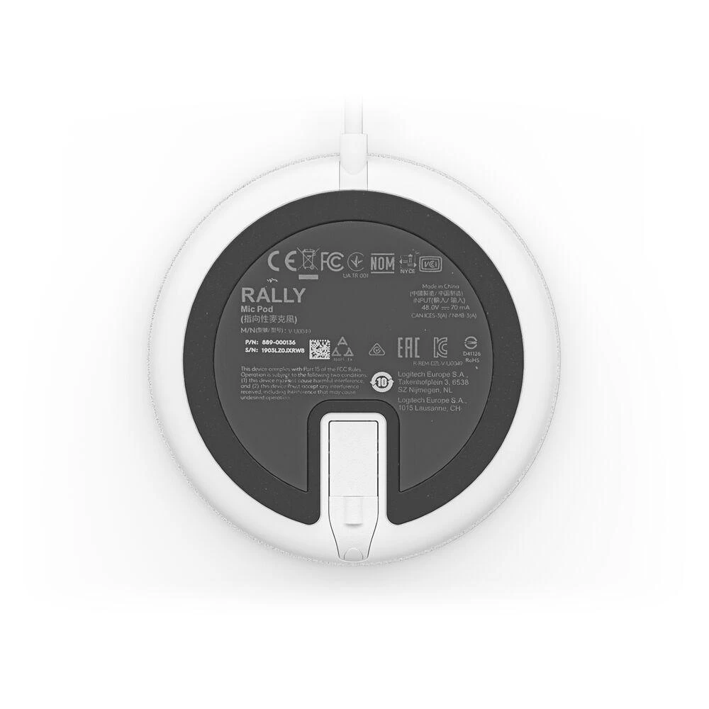 Mikrofonas Logitech 952-000038 Balta