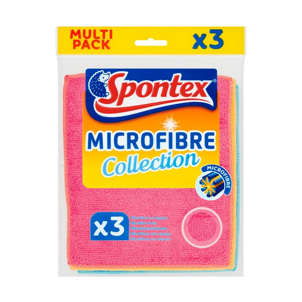 Mikropluošto šluostės Vileda Color XL 4vnt