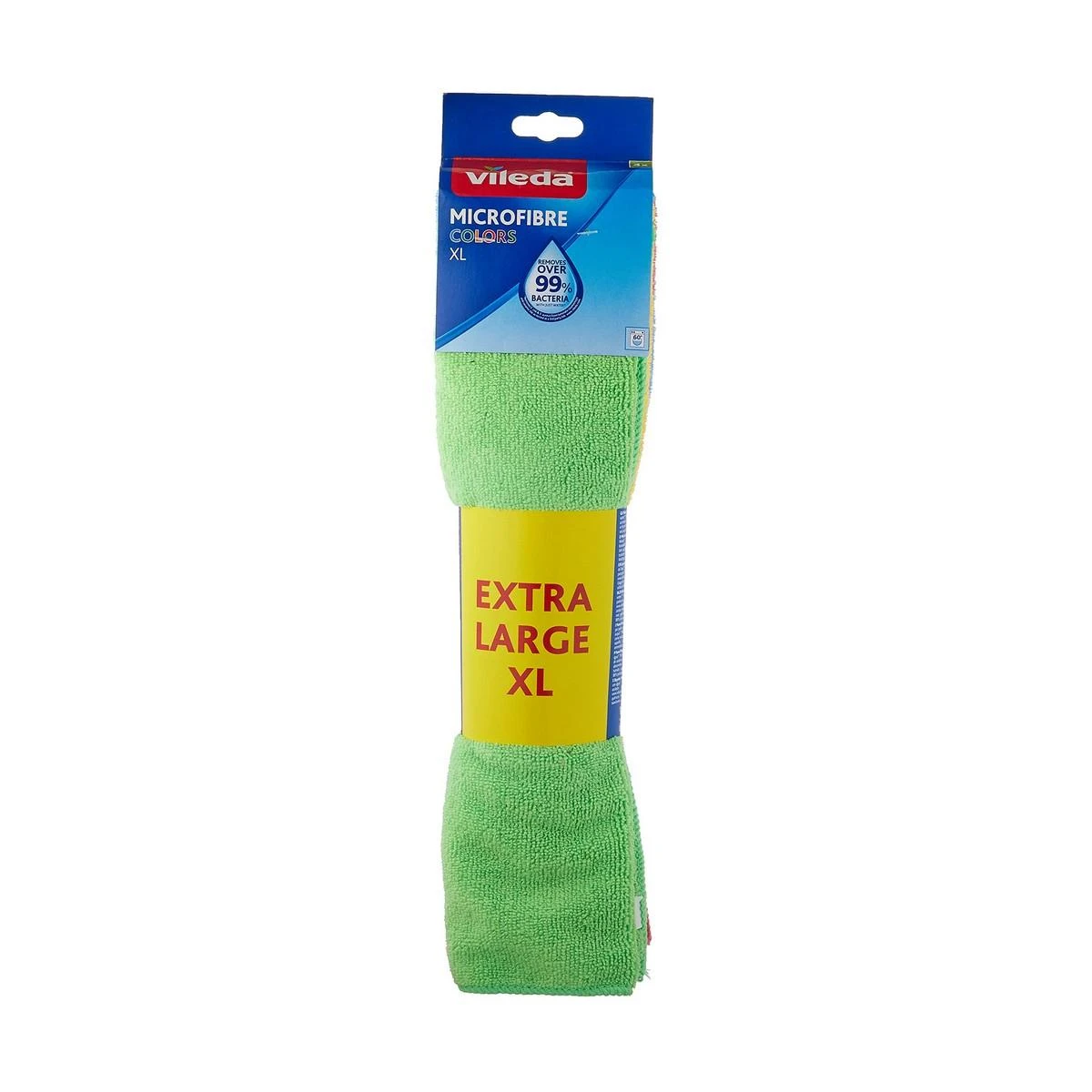Mikropluošto šluostės Vileda Color XL 4vnt