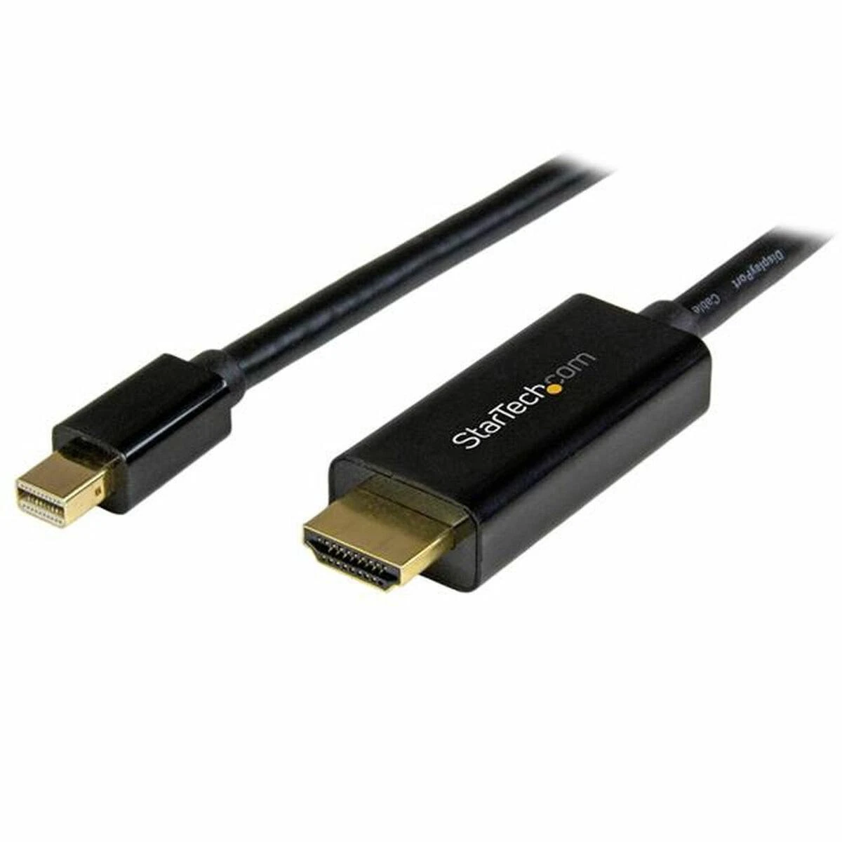 Kabelis StarTech DisplayPort Mini – HDMI 5m juodas (MDP2HDMM5MB)