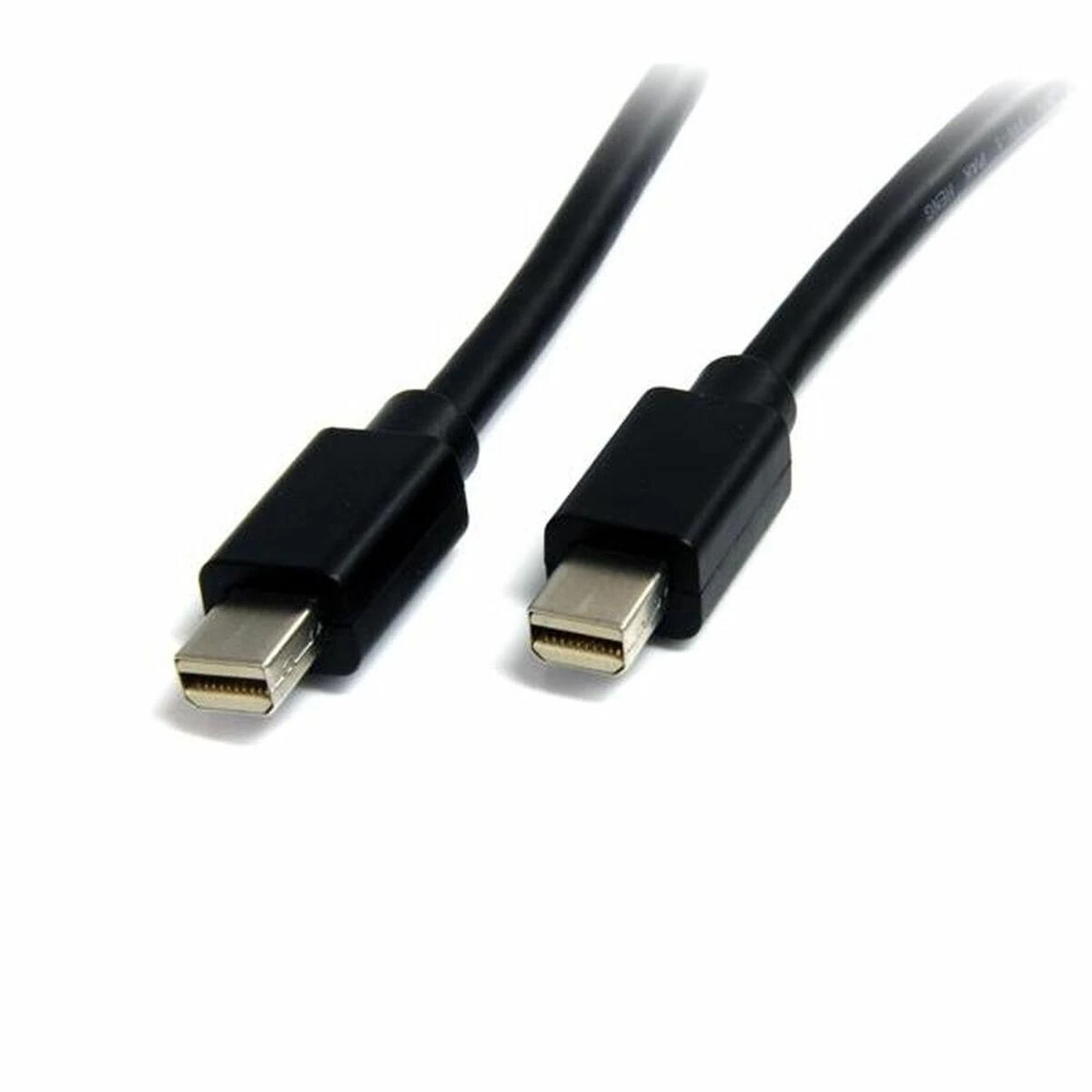 Juodas Mini DisplayPort į Mini DisplayPort kabelis, 2m