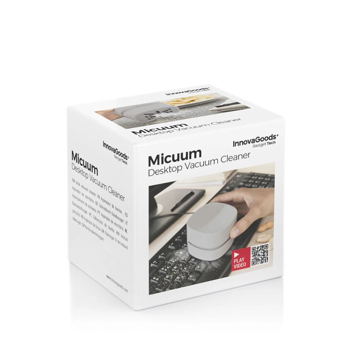 Rankinis dulkių siurblys InnovaGoods Micuum (V0103175)