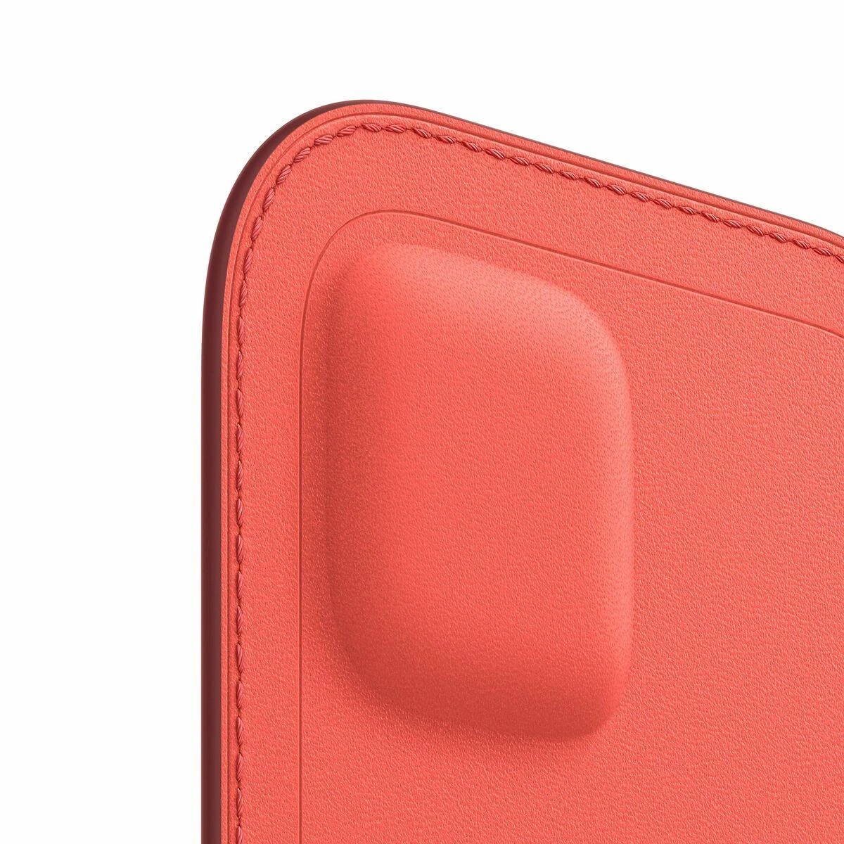 APPLE LEATHER SLEEVE DĖKLAS MHMN3ZM/A IPHONE 12 MINI Rožinis CITRUS ORIGINAL PRANCŪZIS