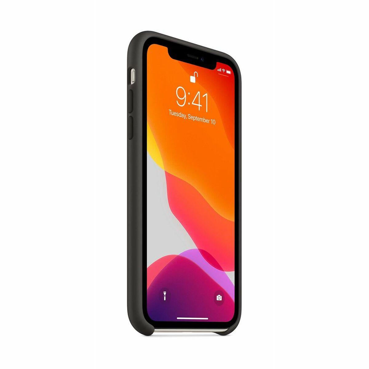 Apple iPhone 11 Silikoninis dėklas - Juodas
