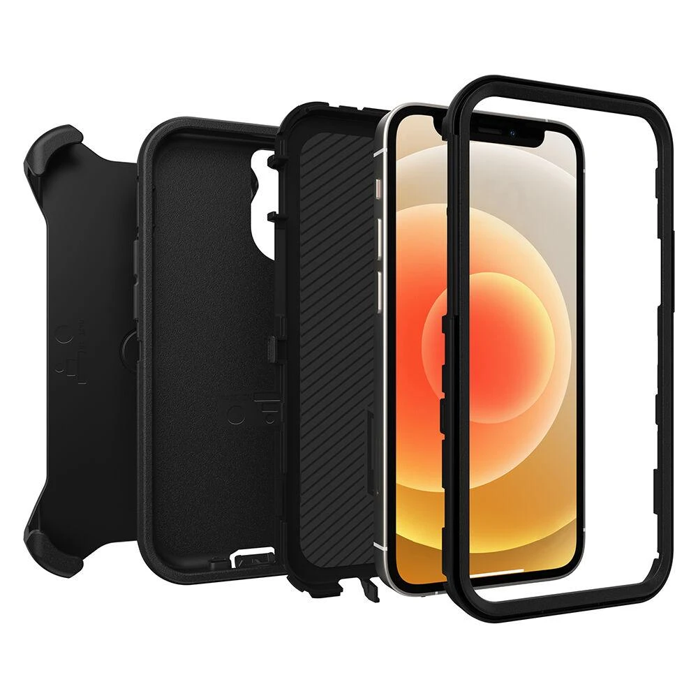 Dėklas OTTERBOX DEFENDER IPHONE 12 / IPHONE 12 PRO Juodas