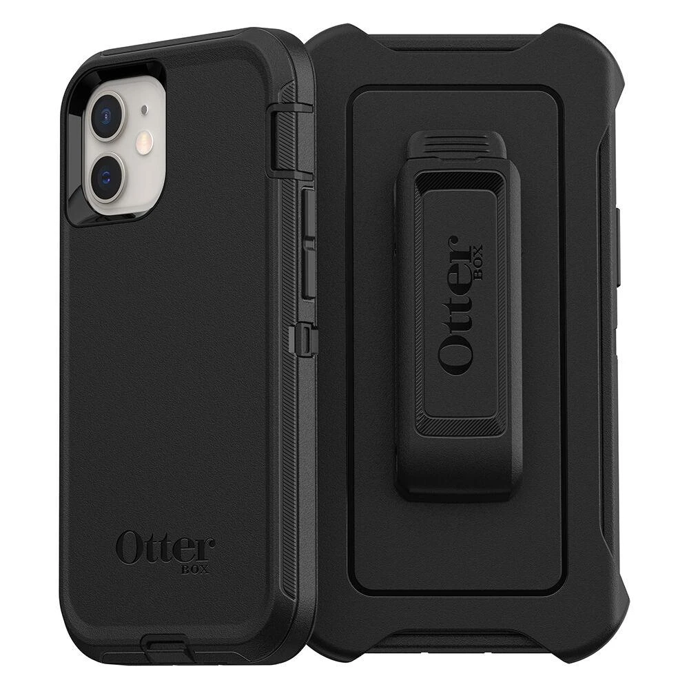 Dėklas OTTERBOX DEFENDER IPHONE 12 / IPHONE 12 PRO Juodas