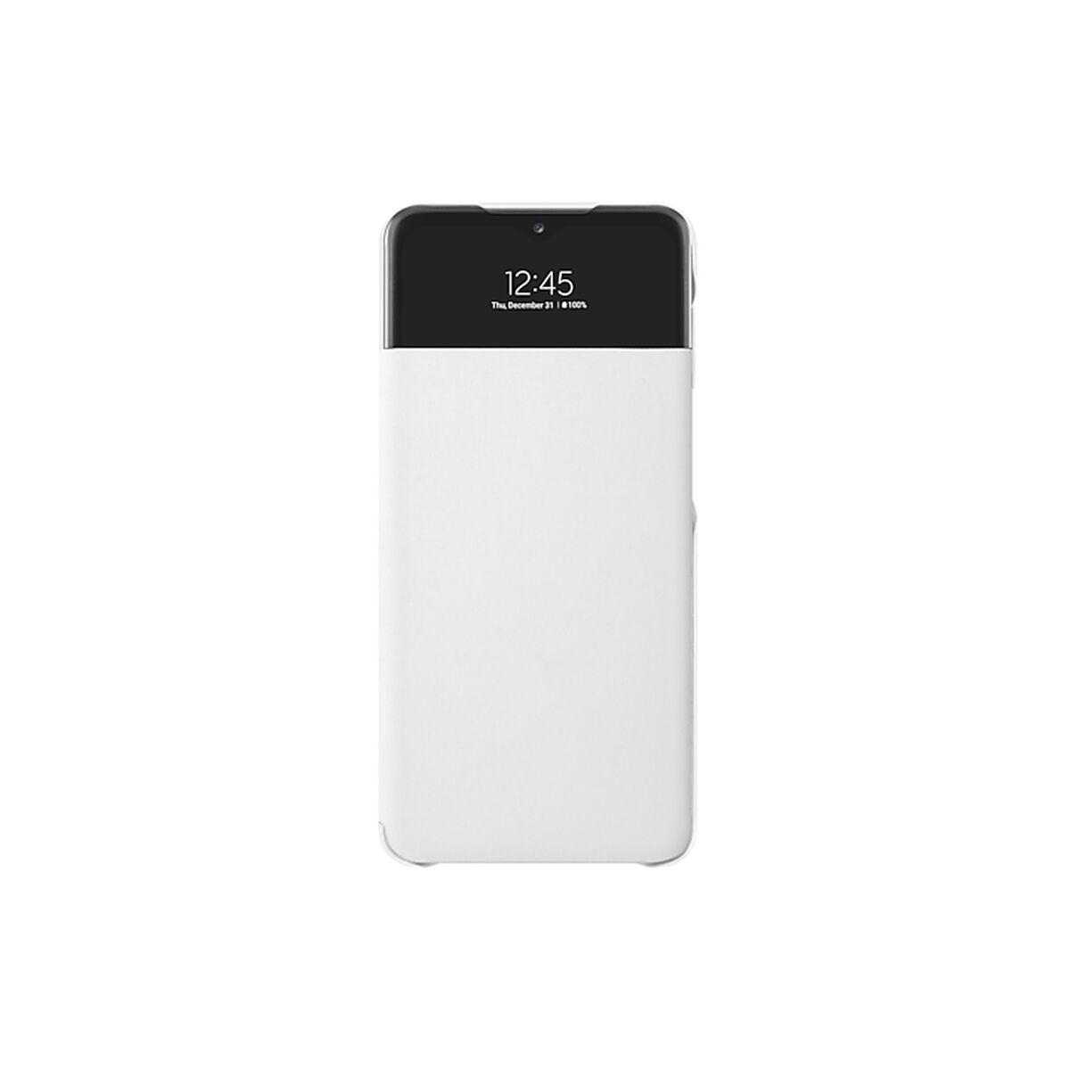 Dėklas Samsung A32 5G Smart View - baltas