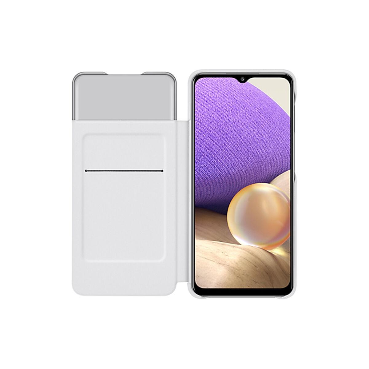 Dėklas Samsung A32 5G Smart View - baltas