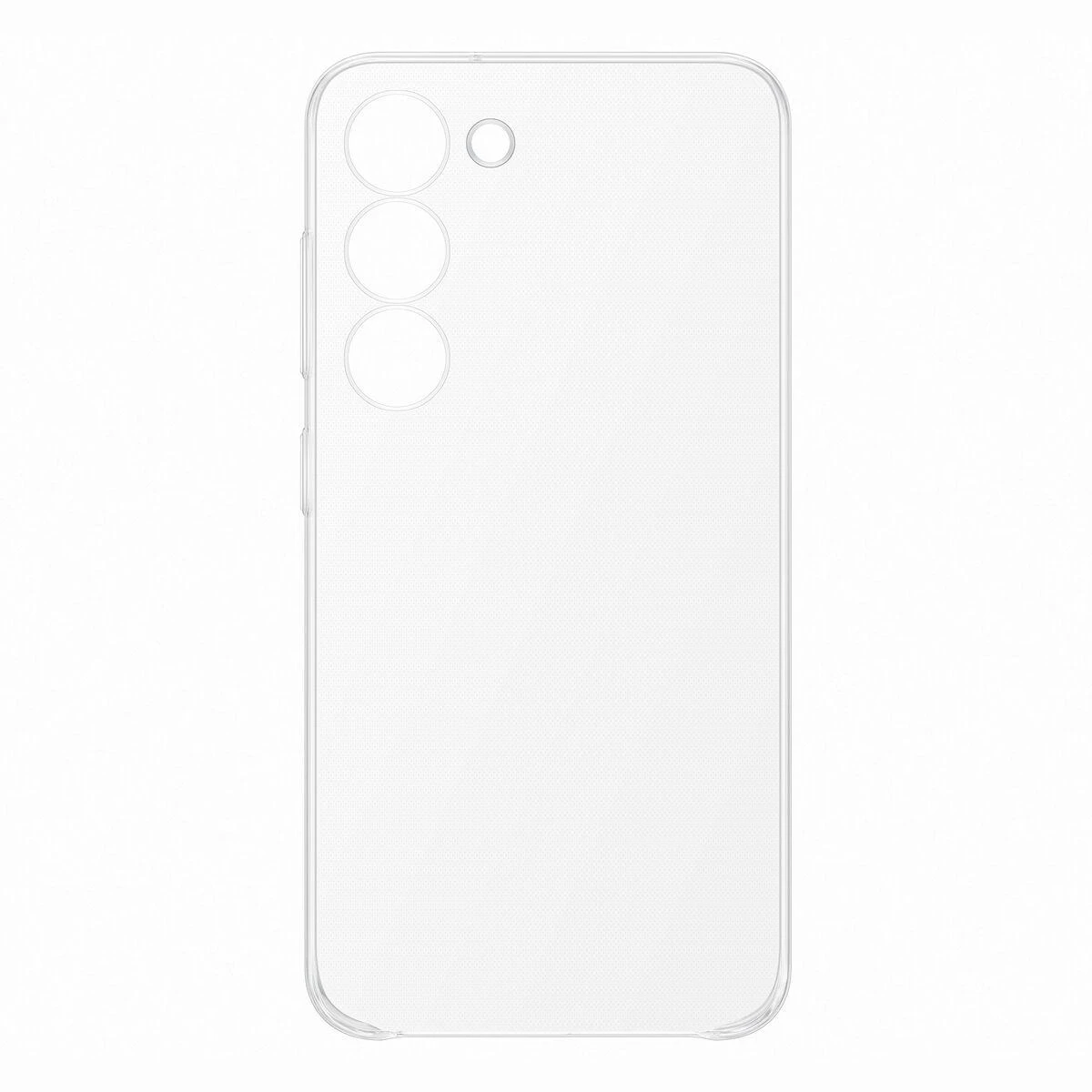 Dėklas „Samsung Galaxy S23“ skaidrus dangtelis, skaidrus