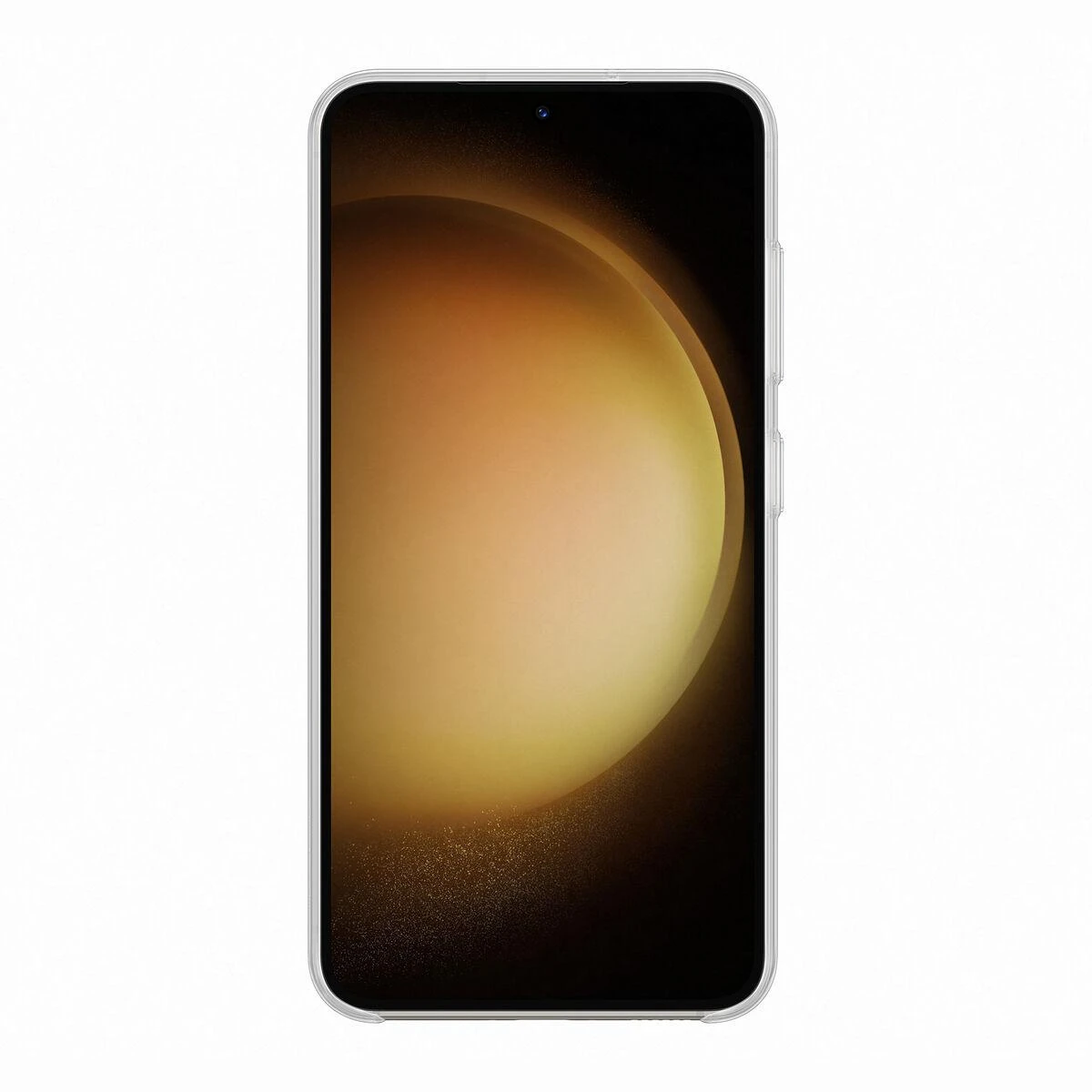 Dėklas „Samsung Galaxy S23“ skaidrus dangtelis, skaidrus
