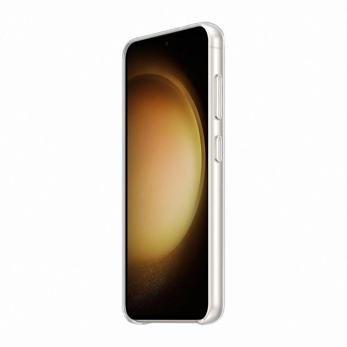 Dėklas „Samsung Galaxy S23“ skaidrus dangtelis, skaidrus