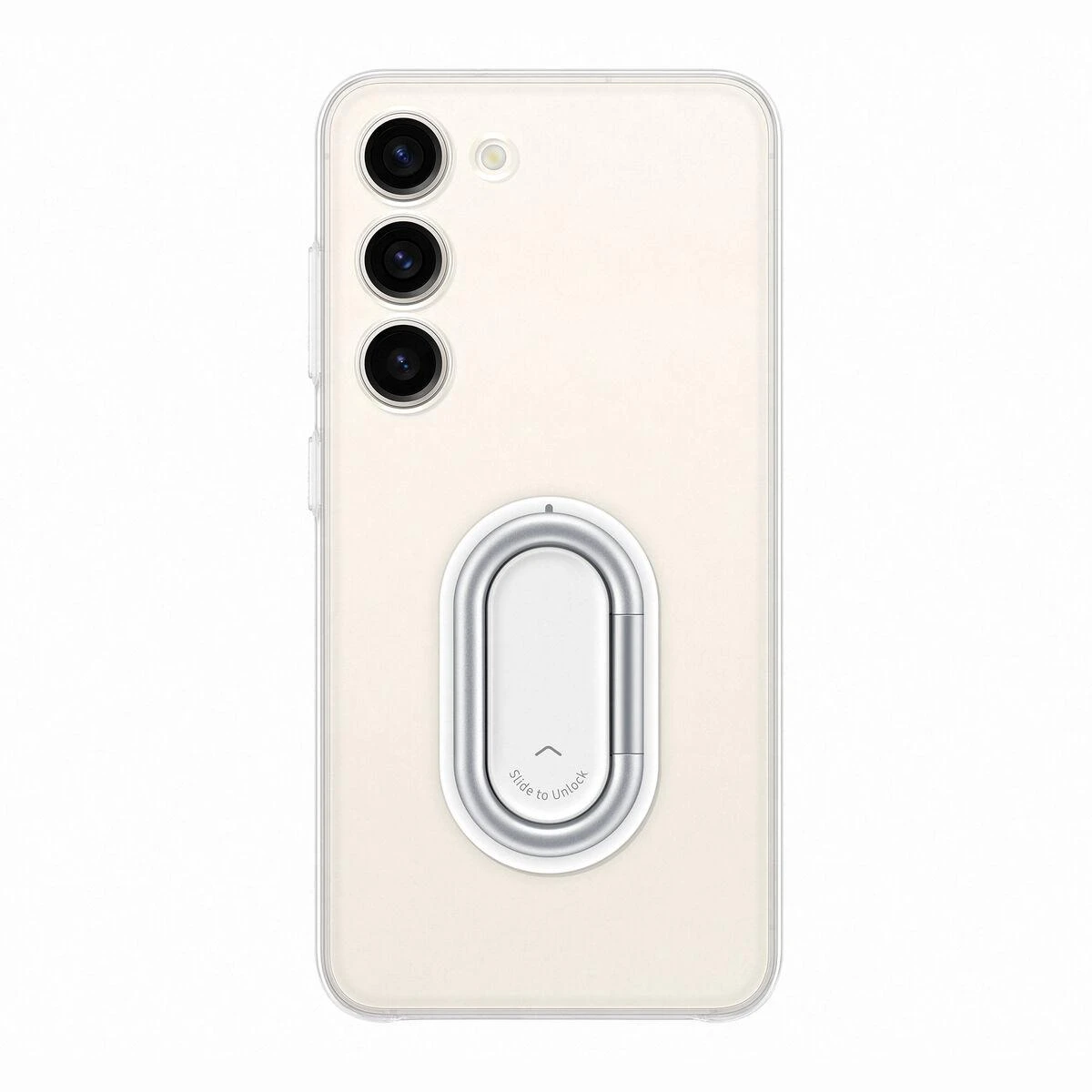 Skaidrus XS911CTE prietaisų dėklas Samsung Galaxy S23, skaidrus