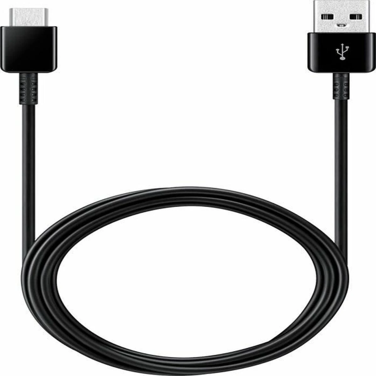 Samsung Įkrovimo kabelis (C tipo USB) (Juodas) 2 vnt.