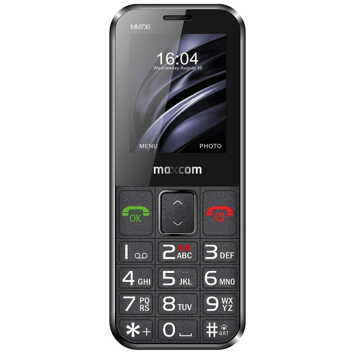 Maxcom MM730 juodos spalvos