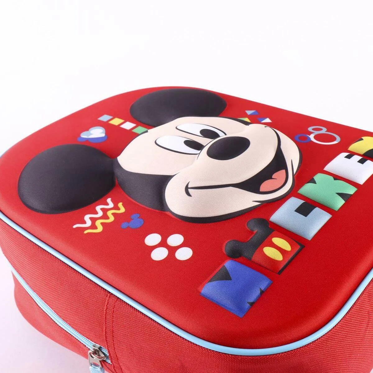 Mokyklinis krepšys Mickey Mouse Raudona (25 x 31 x 10 cm)