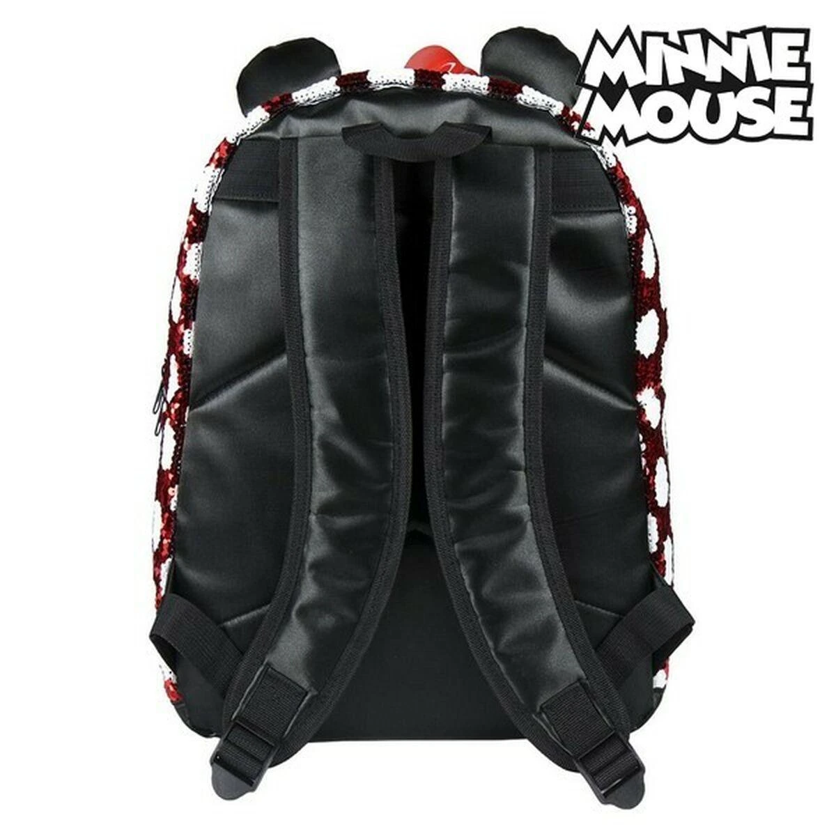 Minnie Mouse „Disney Minnie“ pelė miela stilinga „Sequin“ kuprinė 40 cm AP0007