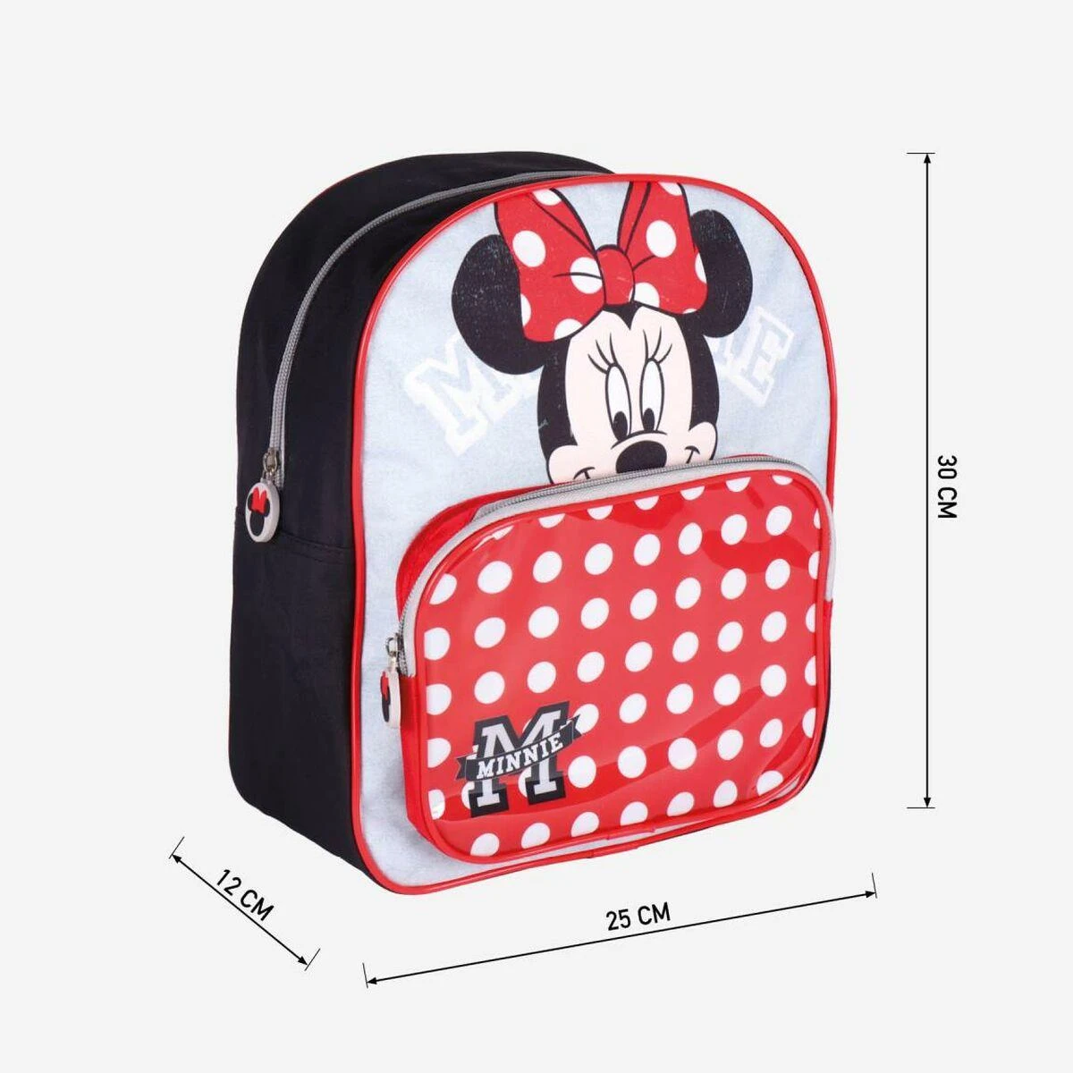 CERDÁ Mokyklinis krepšys Minnie Mouse Raudona (25 x 30 x 12 cm)