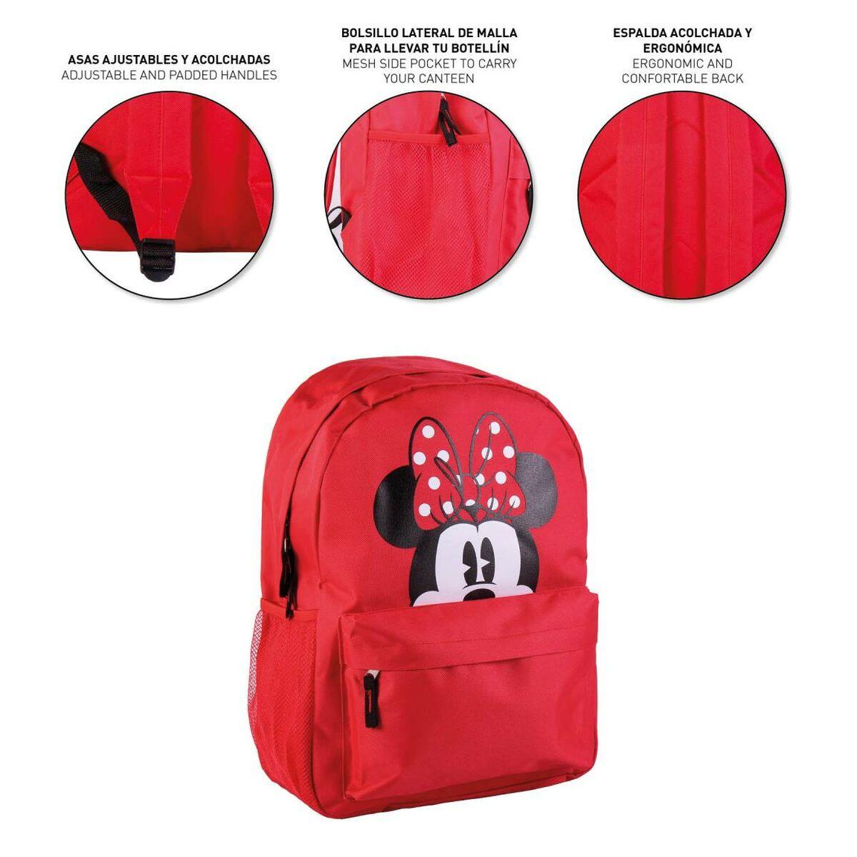 Cerda Mokyklinė kuprinė Minnie Mouse, Raudona