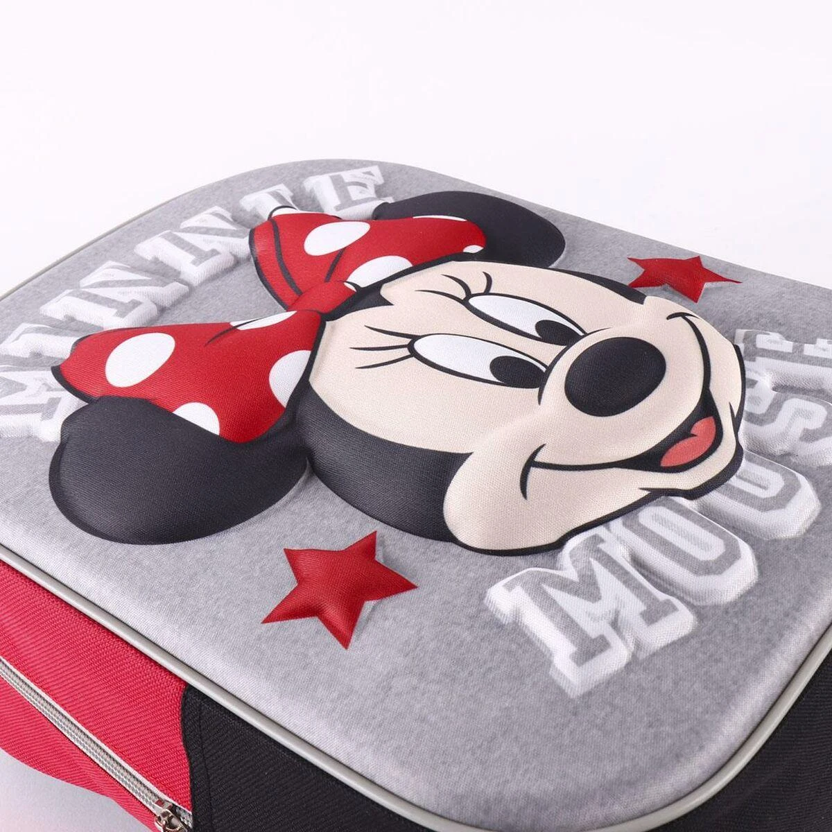 Mokyklinis krepšys Minnie Mouse Raudona (25 x 31 x 10 cm)